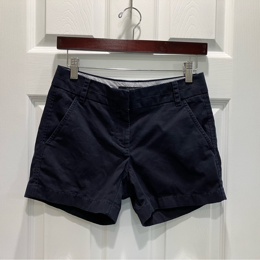J. Crew Chino Navy Shorts - Size 00